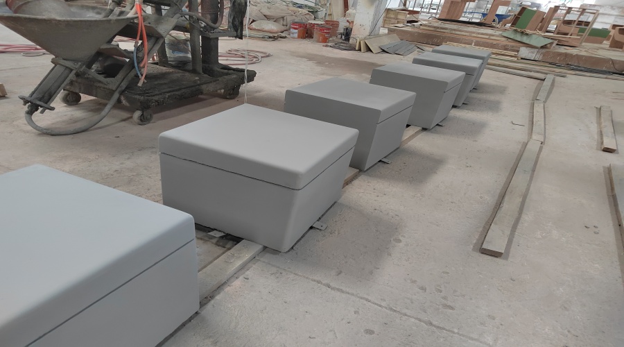 深圳智慧園林GRC坐凳花箱選擇飾紀上品，我們到底“贏”在哪里