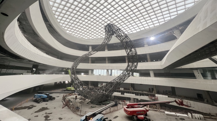 GRG材料造型-鄭州朗悅商場選擇飾紀上品