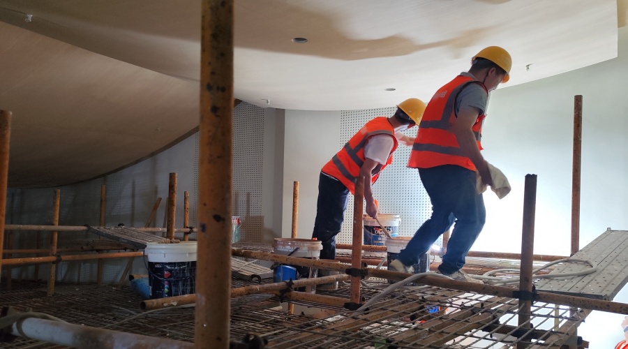 飾紀上品GRG廠家深圳龍華藝術中心劇院GRG穿孔板項目