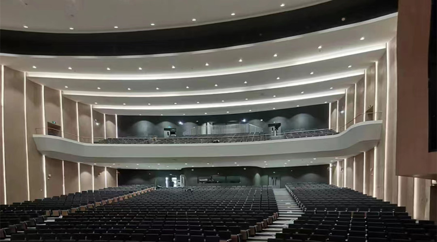 深圳光明高中園演藝中心GRG構件項目順利竣工