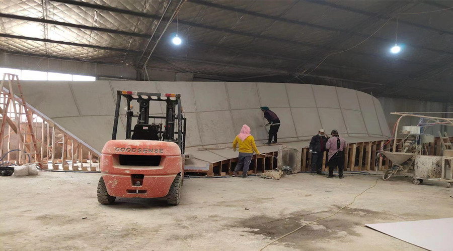 GRC構件生產制作