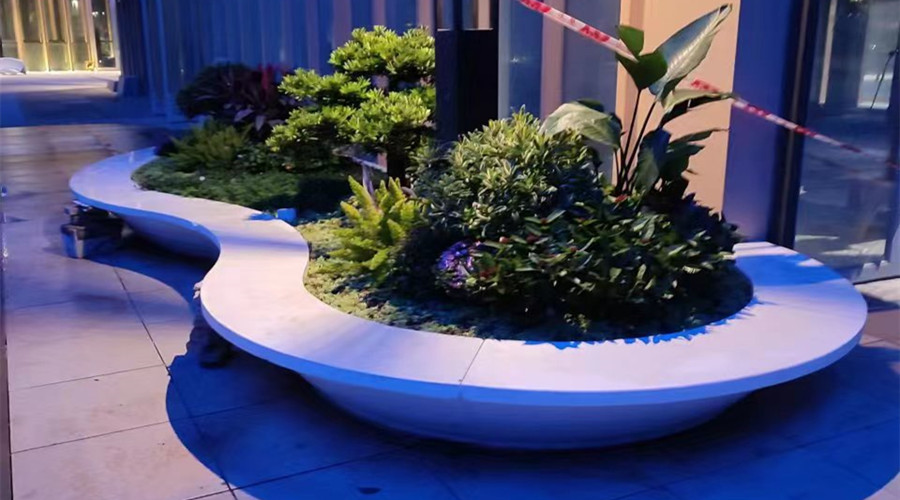 珠海博創總部大廈GRC坐凳項目