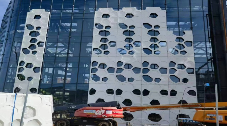 UHPC超高性能混凝土構件裝飾效果