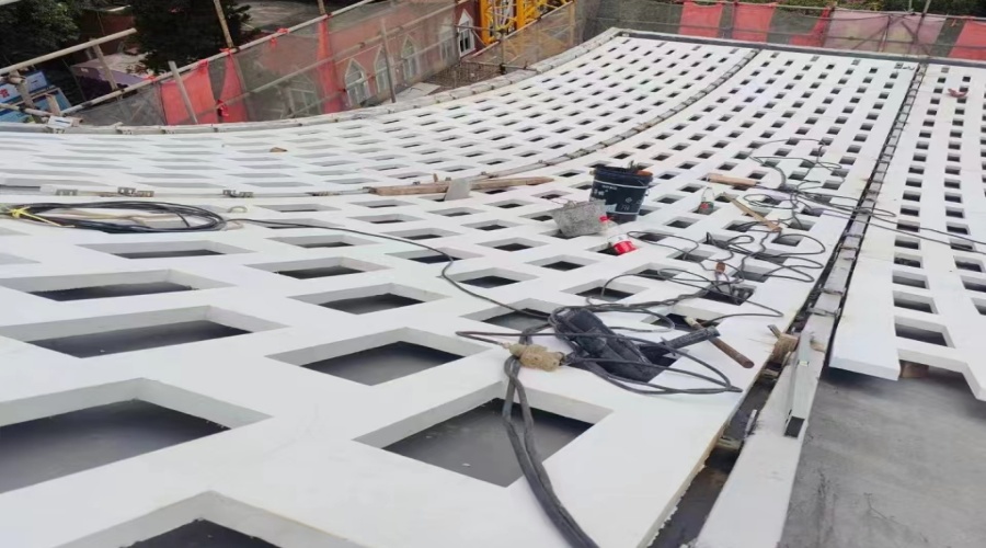 UHPC超高性能混凝土構件裝飾效果