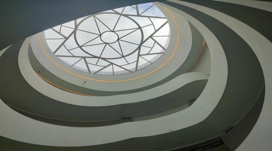 廣州外貿博物館GRG材料造型完工落地