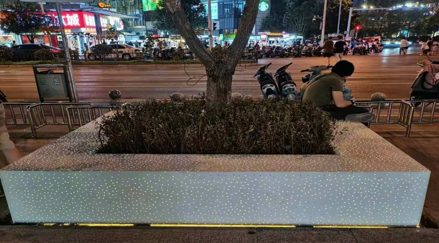 GRC透光混凝土坐凳