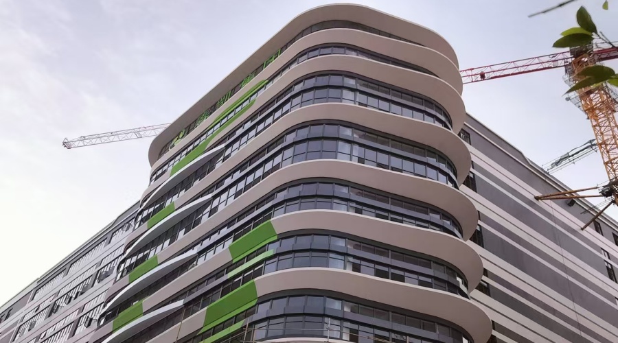 中山春凱GRC飄帶構件造型