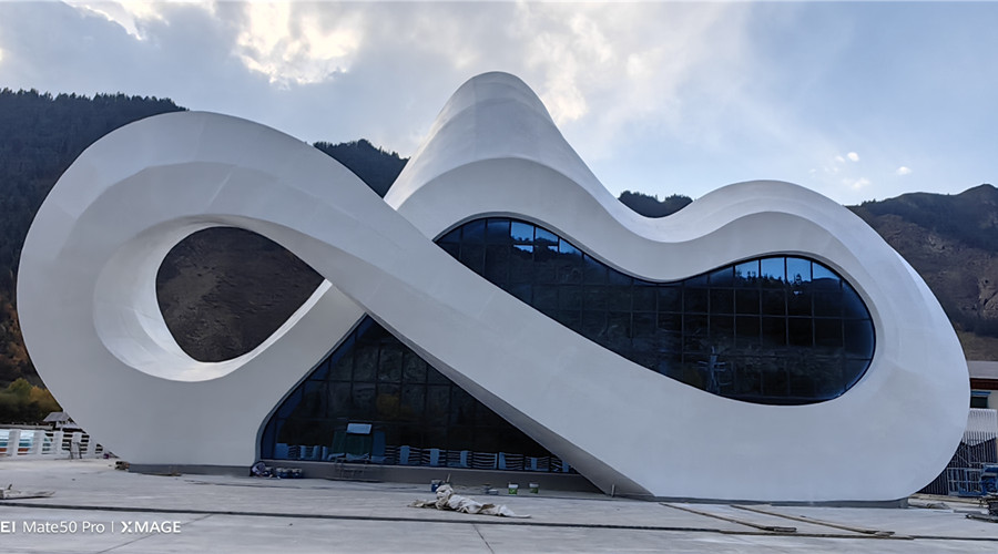 GRC異形門頭造型