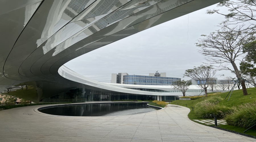 東莞大灣區大學GRC幕墻板工程