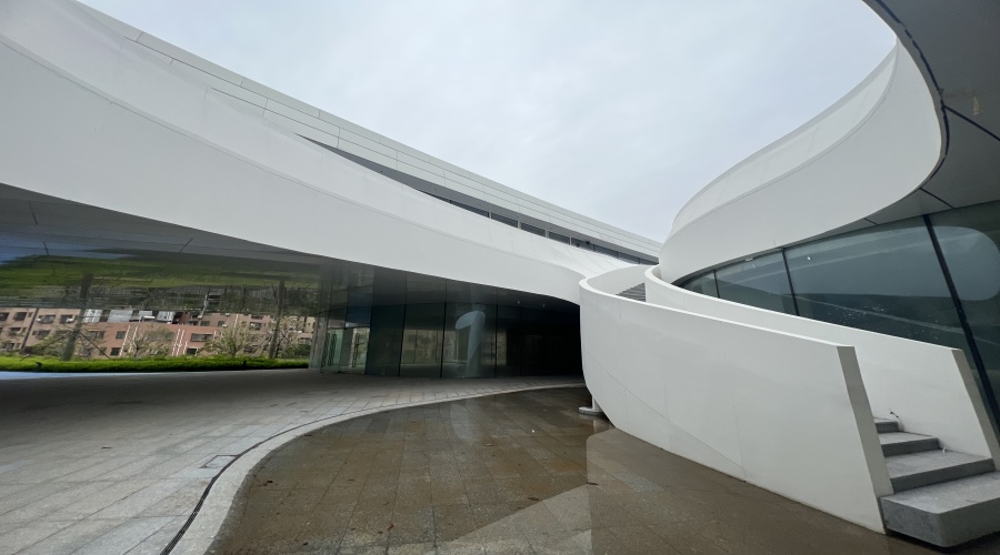 GRC幕墻板裝飾效果