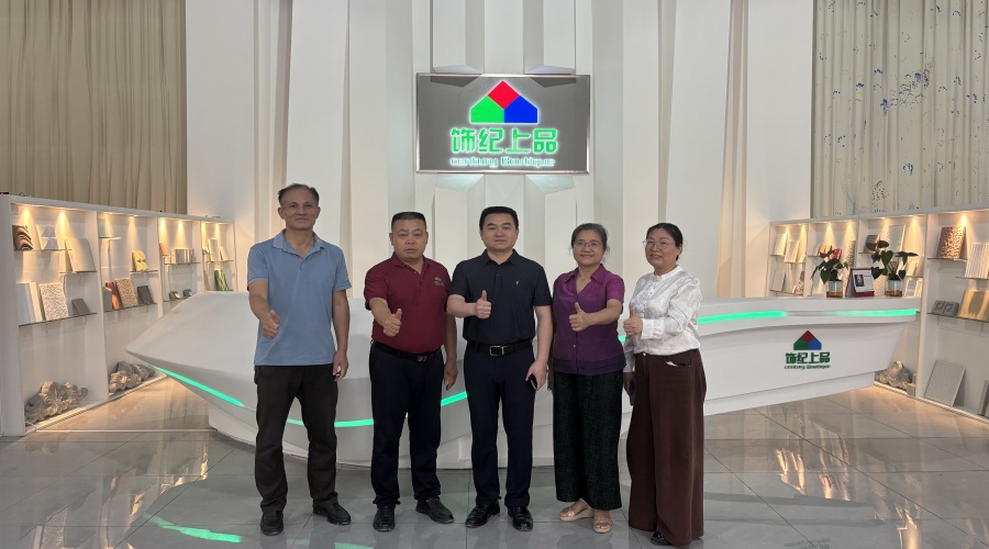 飾紀上品GRG廠家-熱烈歡迎廣東省建筑材料協會領導蒞臨指導