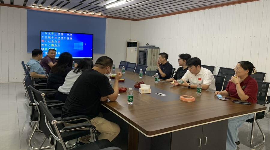 飾紀上品GRG廠家熱烈歡迎清遠企業家協會 山東慶云工商聯領導蒞臨指導