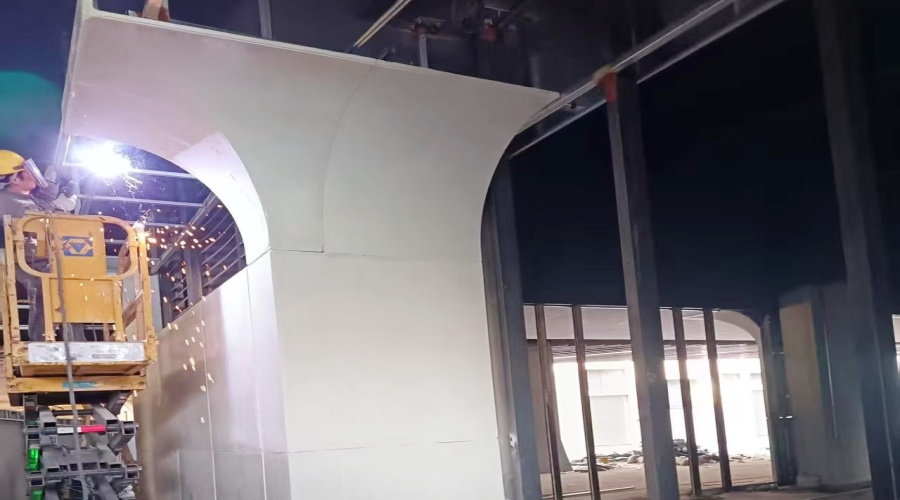 福州工業園UHPC異形柱子