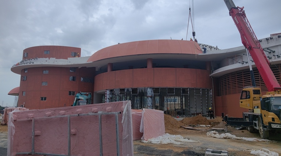 GRC構件安裝工藝