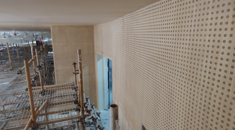 深圳龍華藝術中心劇院GRG穿孔板項目